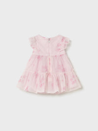 Vestido tule Rosa baby (Rosa Bébé)  para Bebé Menina - Mayoral