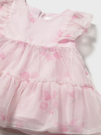 Vestido tule Rosa baby (Rosa Bébé)  para Bebé Menina - Mayoral