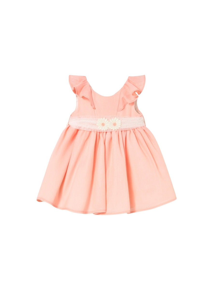 Vestido faixa de tule Blossom (Rosa)  para Bebé Menina - Mayoral