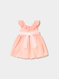 Vestido faixa de tule Blossom (Rosa)  para Bebé Menina - Mayoral