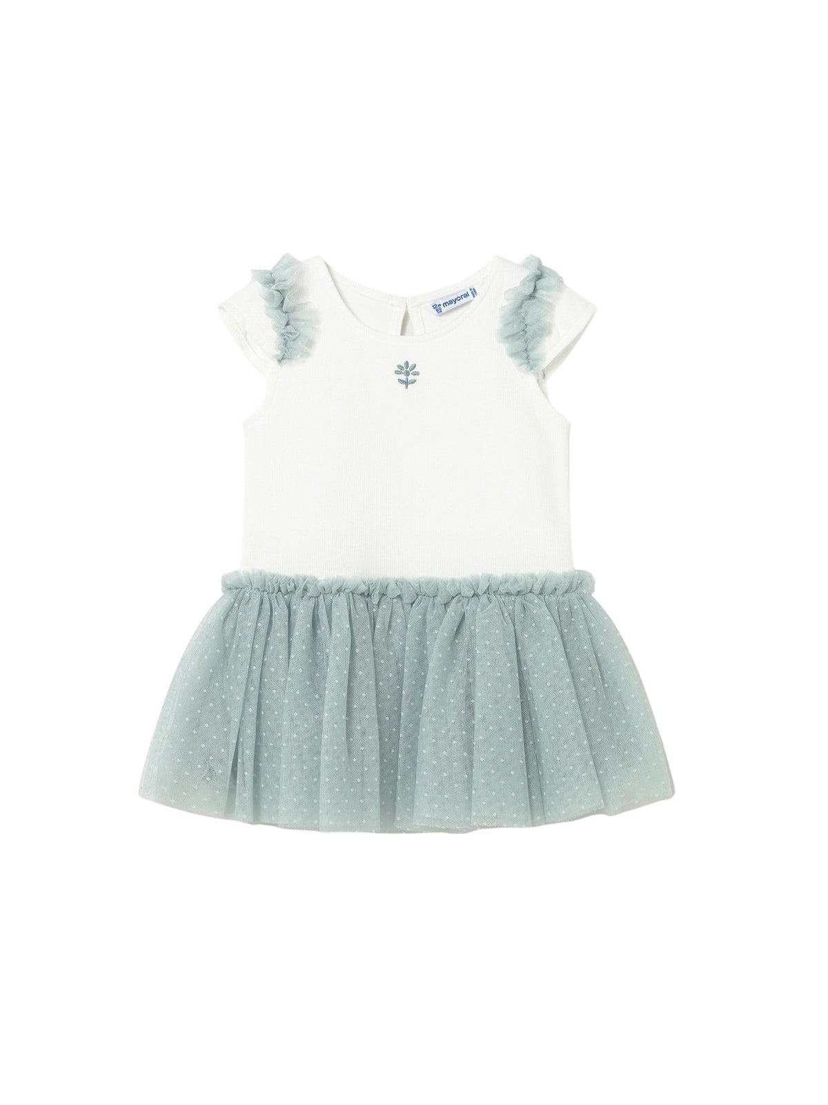 Vestido tutu Lago (Verde seco)  para Bebé Menina - Mayoral