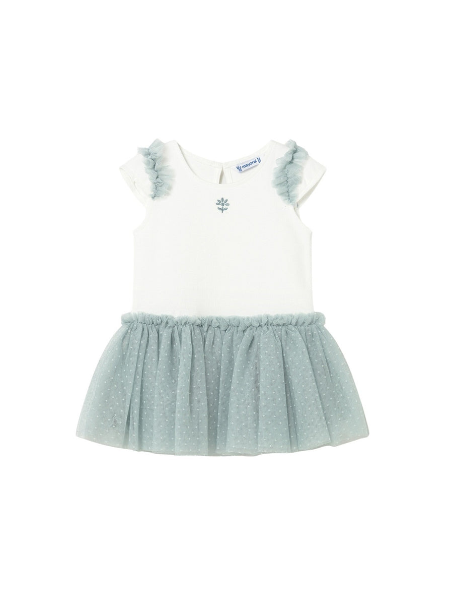 Vestido tutu Lago (Verde seco)  para Bebé Menina - Mayoral