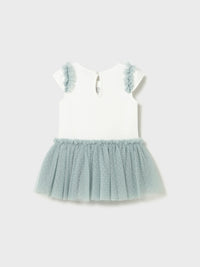 Vestido tutu Lago (Verde seco)  para Bebé Menina - Mayoral