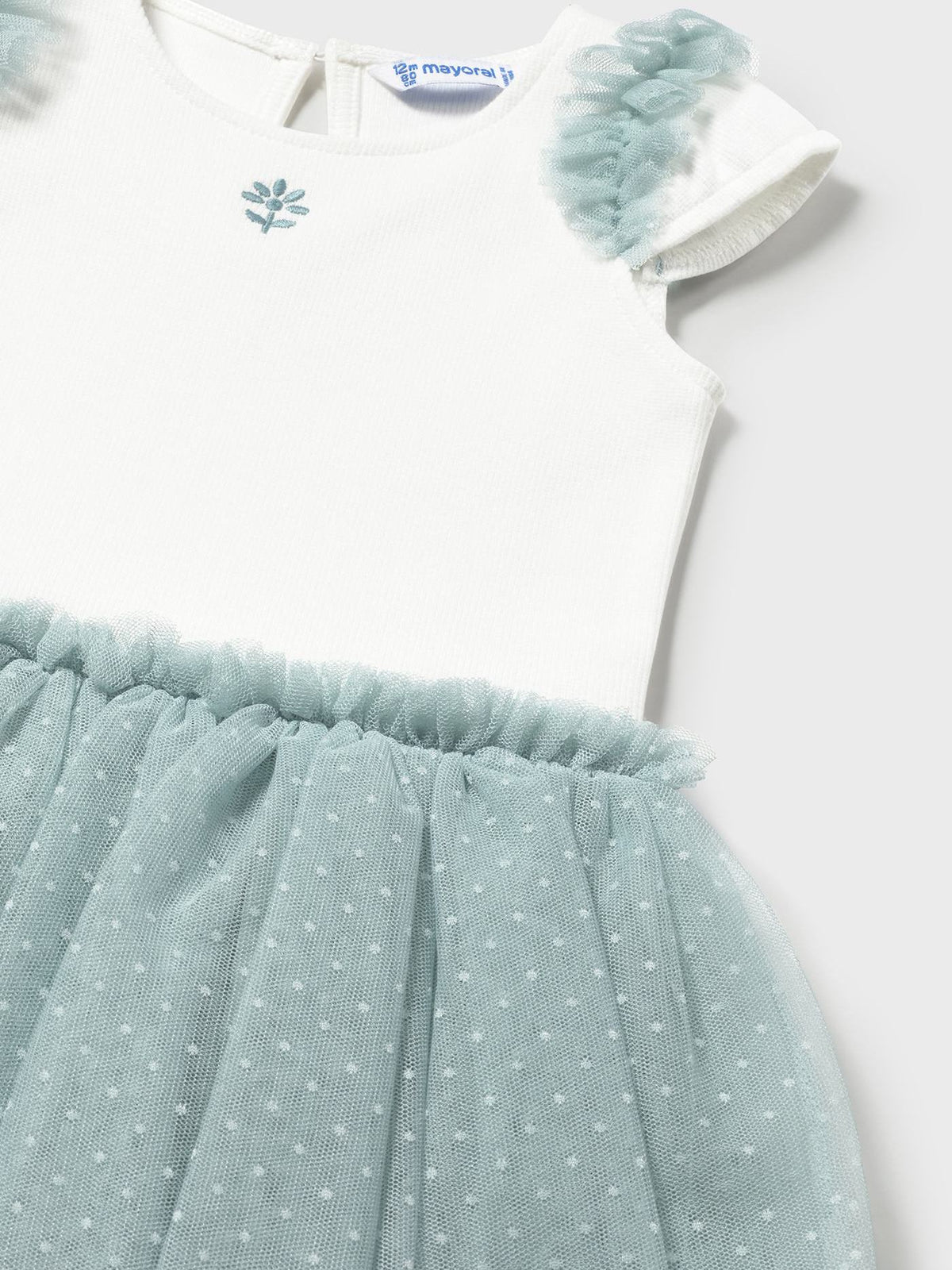 Vestido tutu Lago (Verde seco)  para Bebé Menina - Mayoral