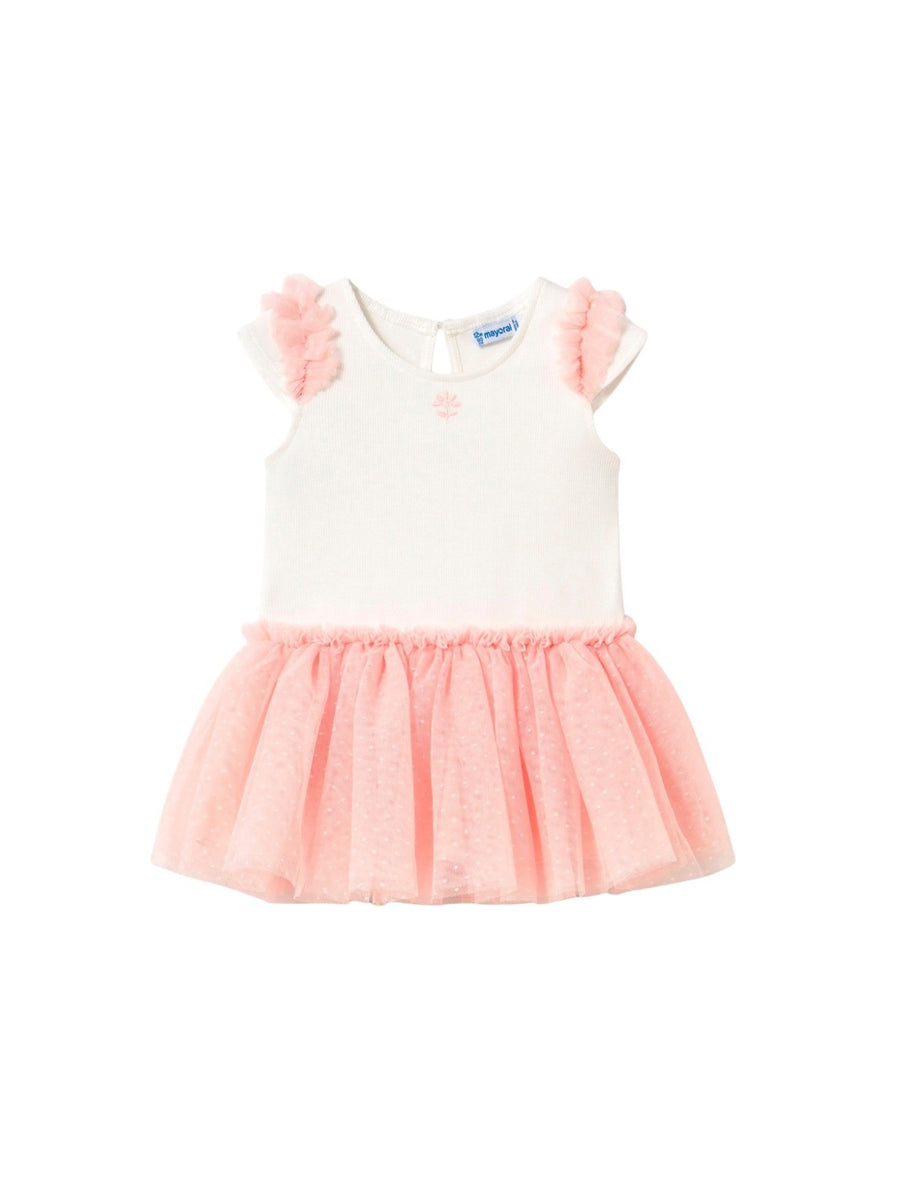 Vestido tutu Blossom (Rosa)  para Bebé Menina - Mayoral