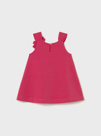 Vestido gráfica Hibisco (Fúcsia)  para Bebé Menina - Mayoral