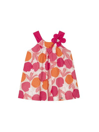 Vestido estampado flor Clavel (Fúcsia)  para Bebé Menina - Mayoral
