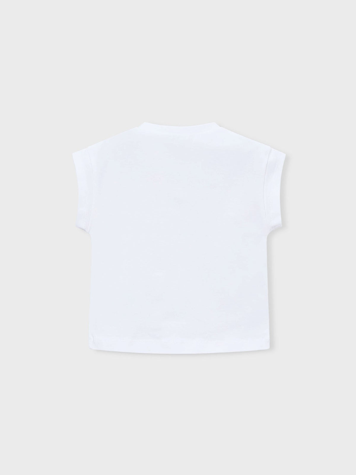 Camiseta manga curta Branco (Branco)  para Menina - Mayoral