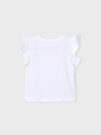 Blusa c/m renda Branco (Branco)  para Menina - Mayoral