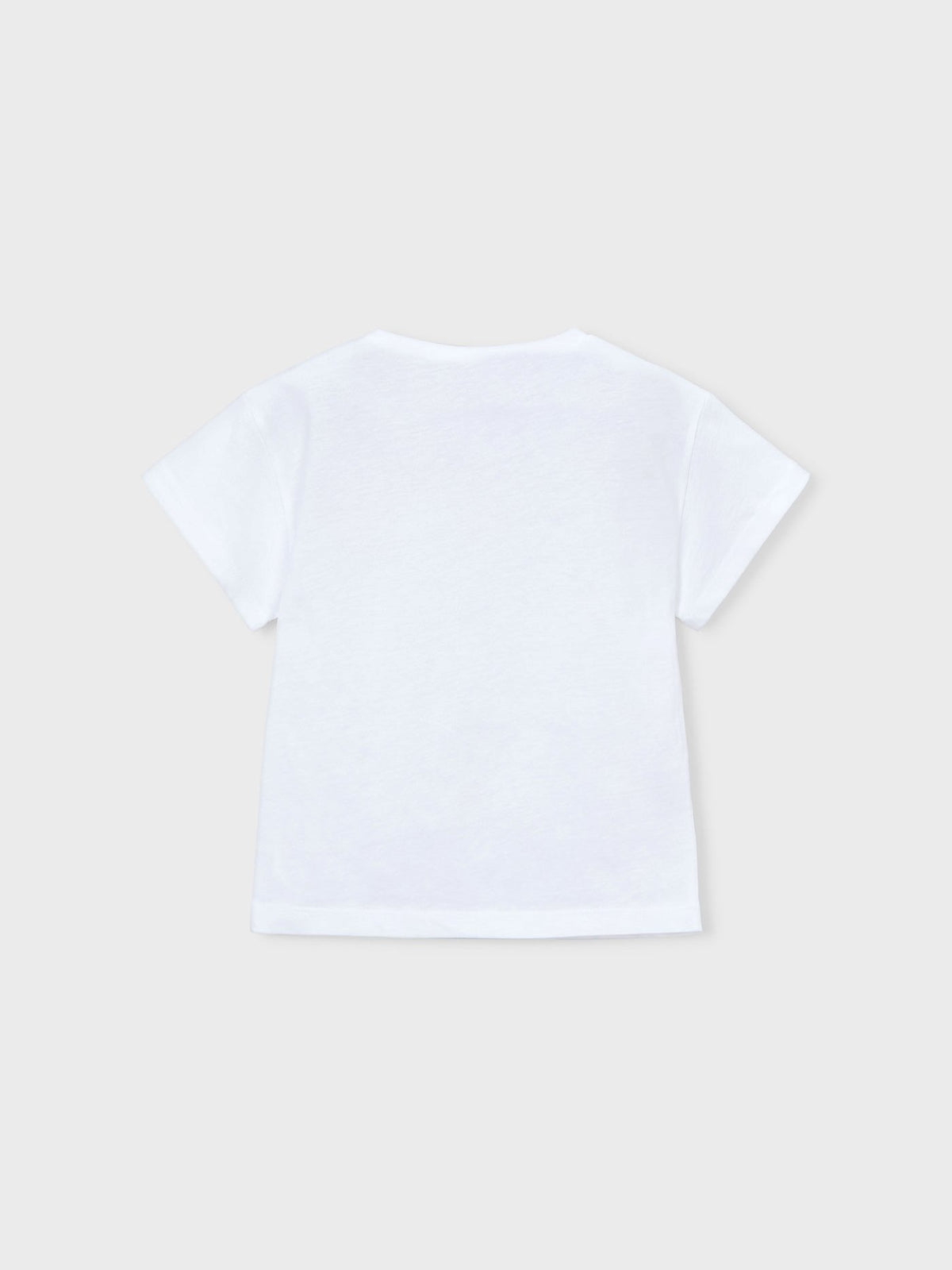 Camiseta manga curta Branco (Branco)  para Menina - Mayoral
