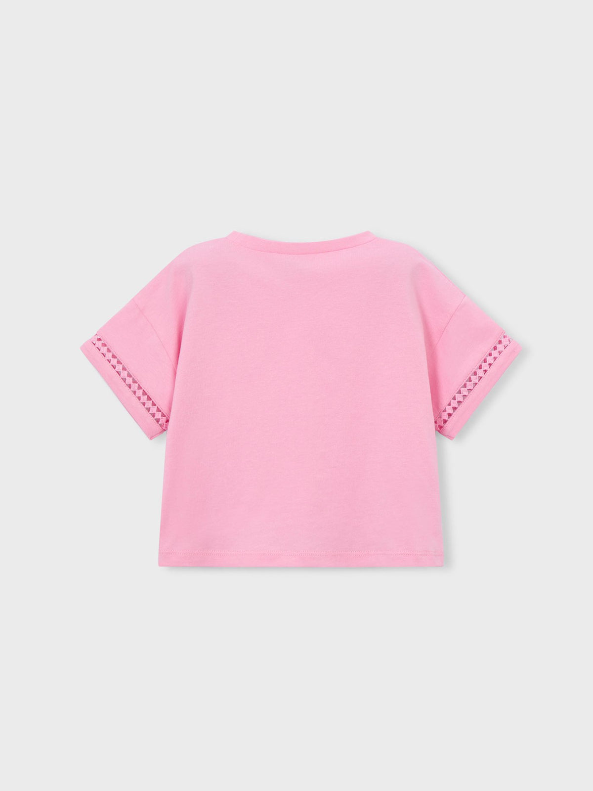 camiseta m/curta nó Candy (Rosa)  para Menina - Mayoral