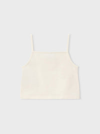 T-shirt m/c 2 peças em croché Grão bico (Bege)  para Menina - Mayoral