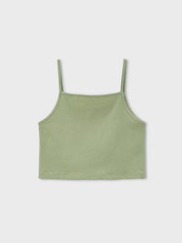 T-shirt m/c 2 peças em croché Musgo (Verde)  para Menina - Mayoral