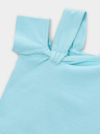 T´shirt assimetrica Oceano (Azul)  para Menina - Mayoral