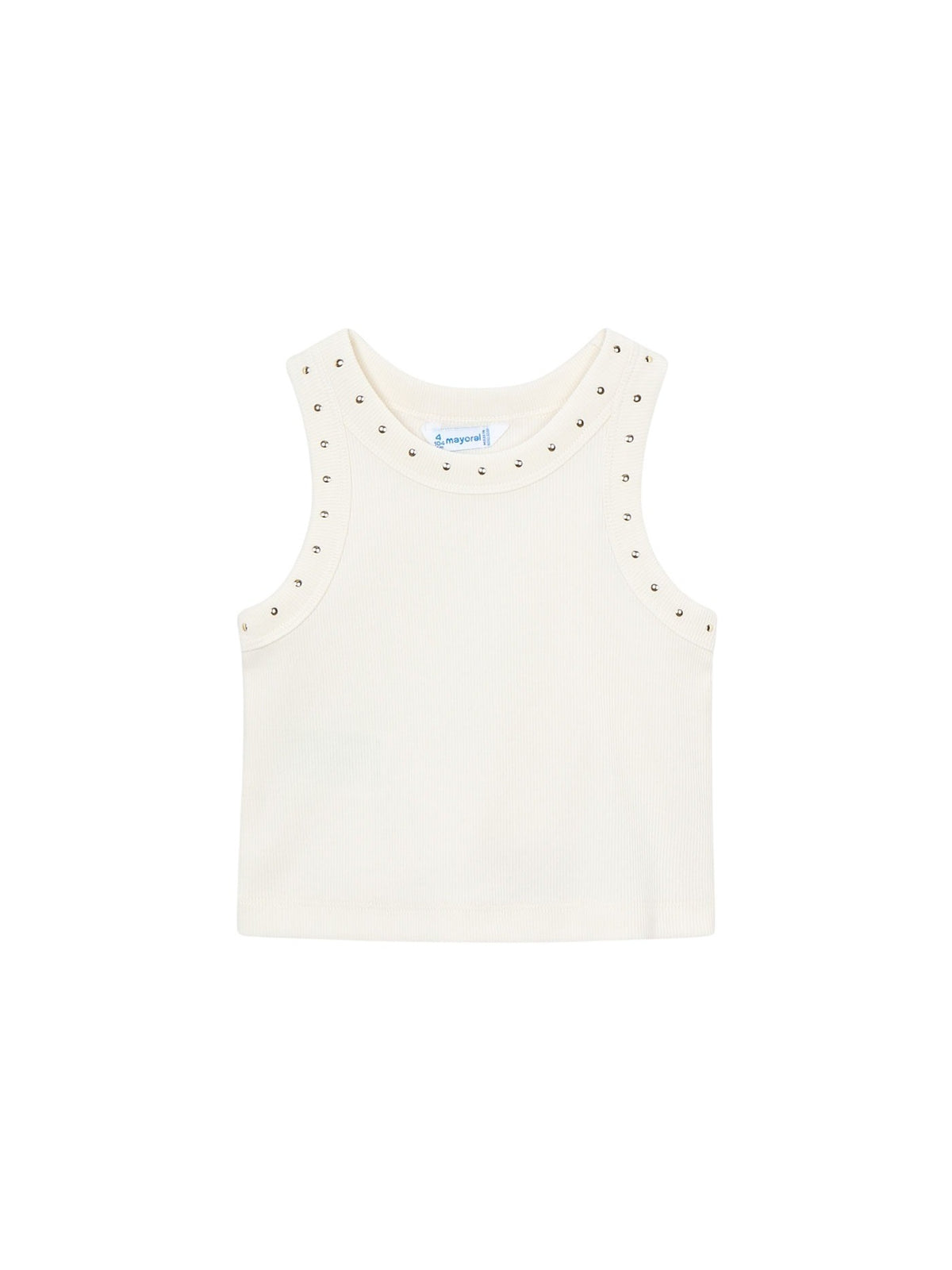Camiseta alças Crú (Creme / Pérola)  para Menina - Mayoral
