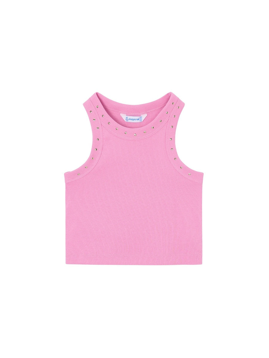 Camiseta alças Candy (Rosa)  para Menina - Mayoral