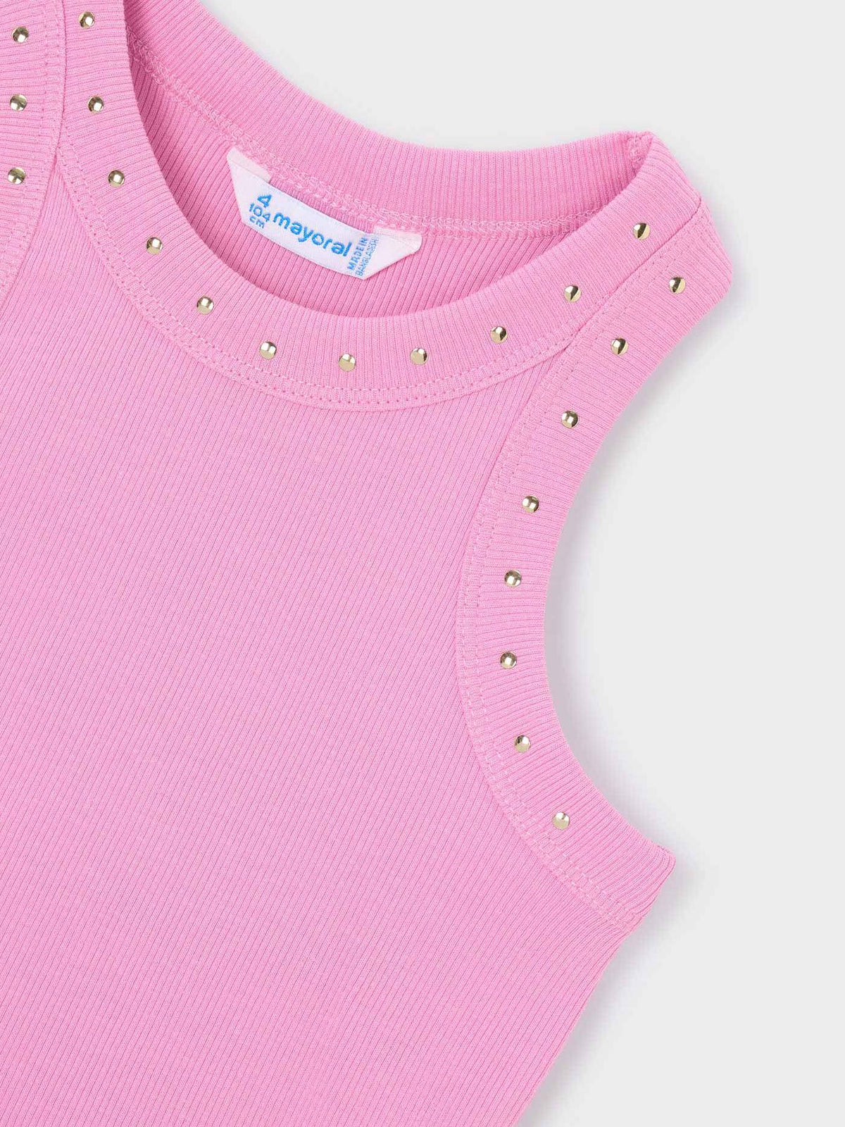 Camiseta alças Candy (Rosa)  para Menina - Mayoral