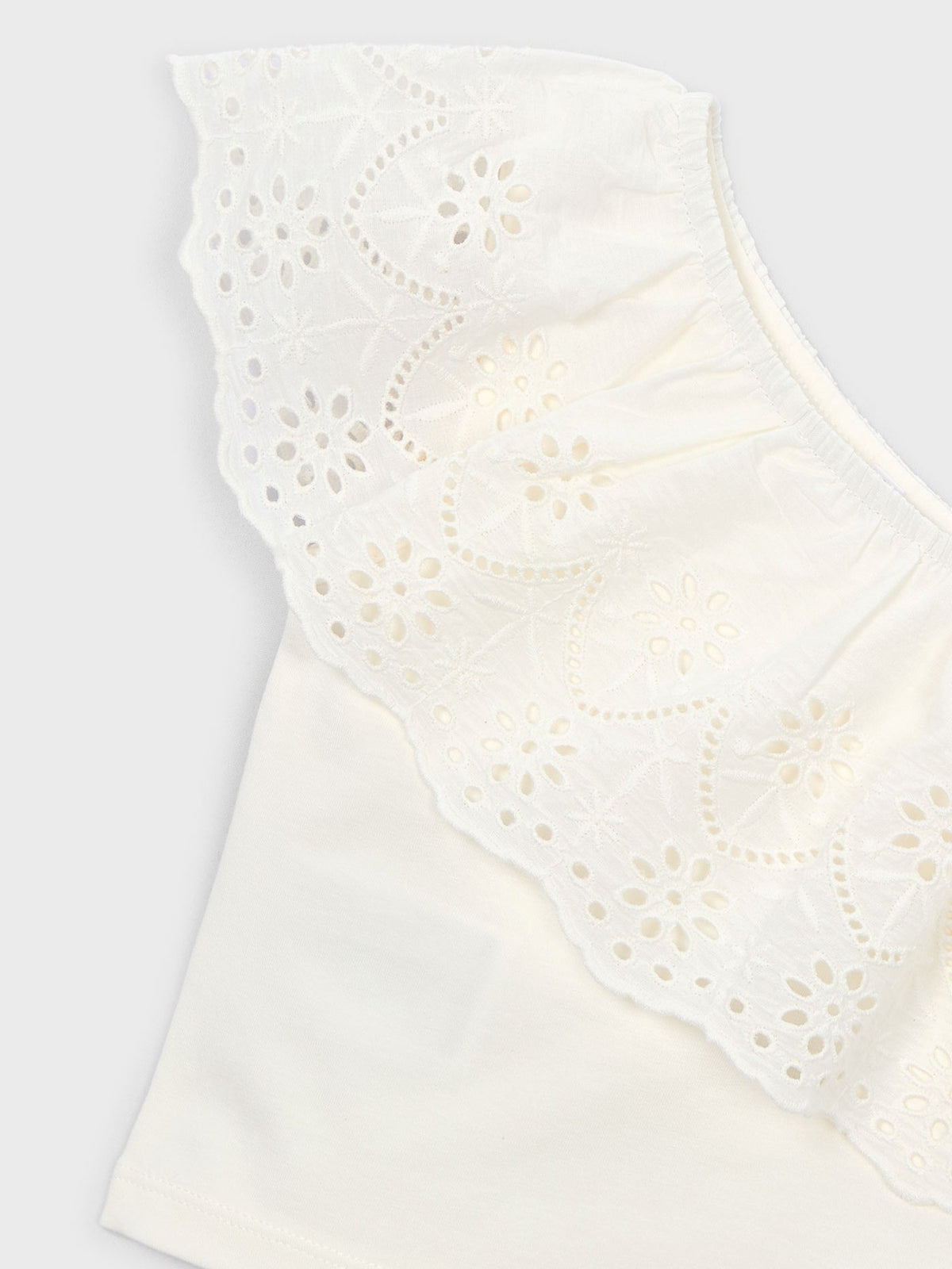 Blusa alças perfurada Crú (Creme / Pérola)  para Menina - Mayoral