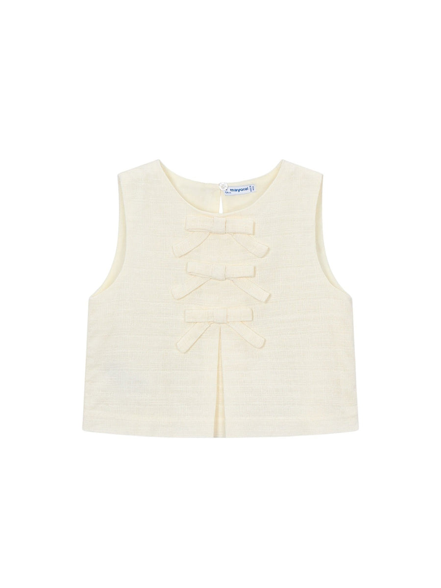Top Osso (Creme / Pérola)  para Menina - Mayoral