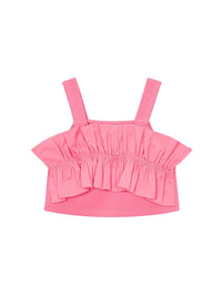Top com babados Gerânio (Rosa)  para Menina - Mayoral