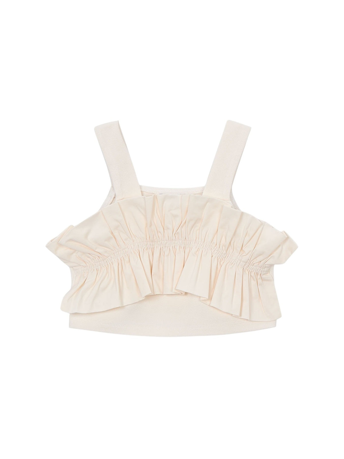 Top com babados Crú (Creme / Pérola)  para Menina - Mayoral