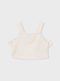 Top com babados Crú (Creme / Pérola)  para Menina - Mayoral