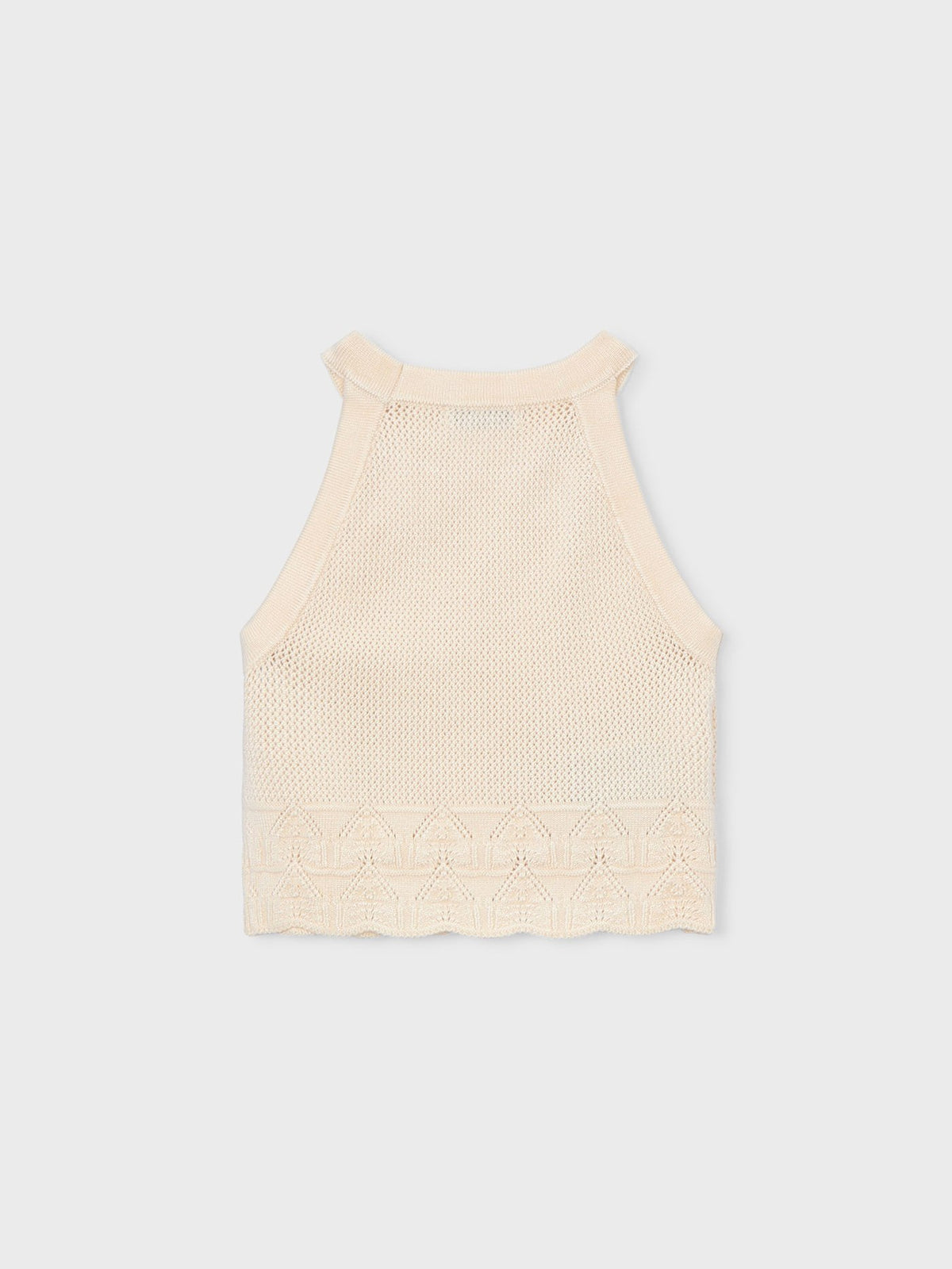Top tricô Grão bico (Bege)  para Menina - Mayoral