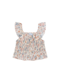 Top bambula estampado Salmão (Salmão)  para Menina - Mayoral