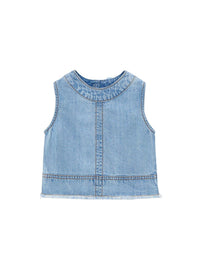 Top jeans fluido Claro (Ganga c/ Lavagem)  para Menina - Mayoral