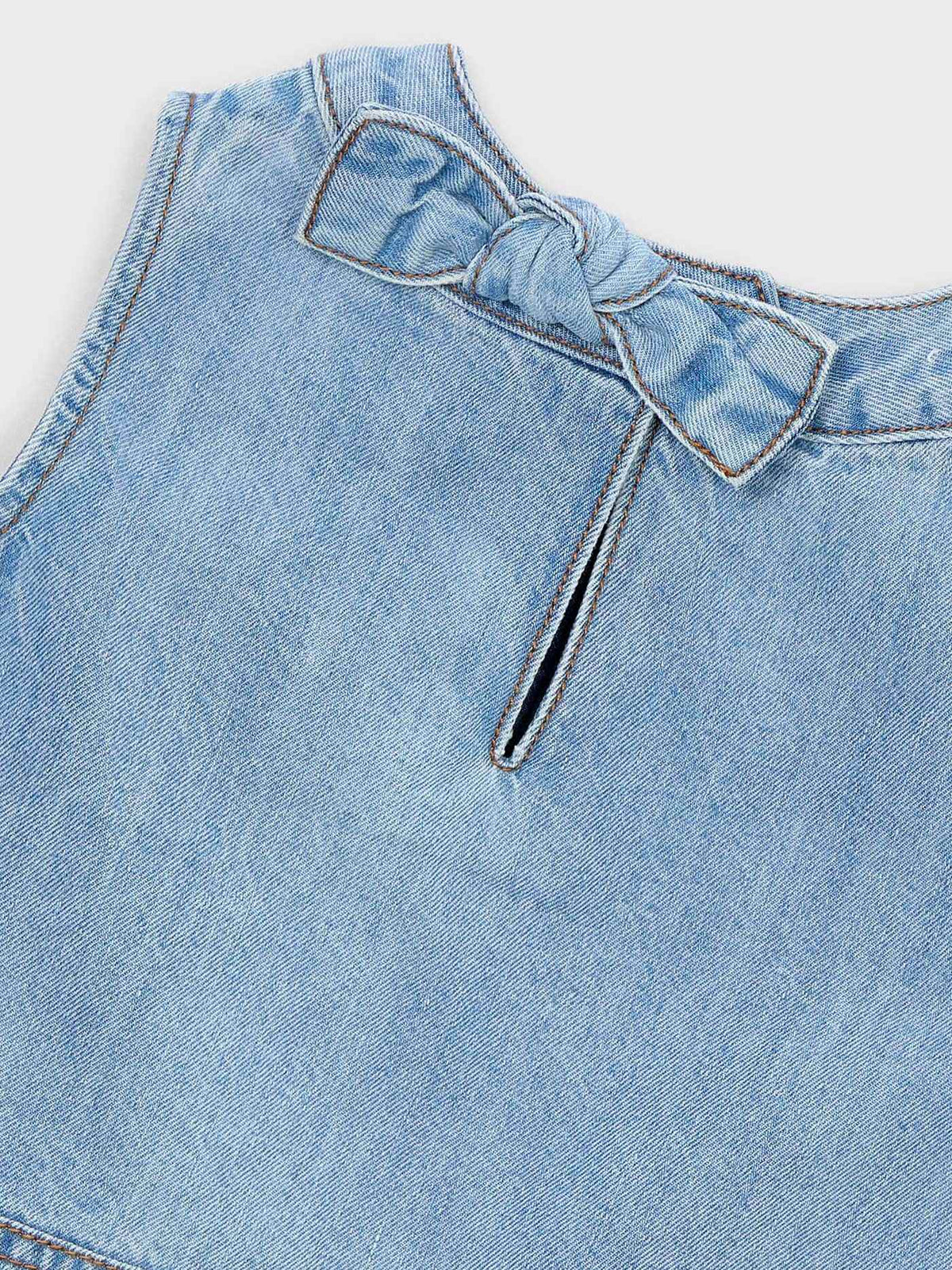 Top jeans fluido Claro (Ganga c/ Lavagem)  para Menina - Mayoral