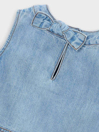 Top jeans fluido Claro (Ganga c/ Lavagem)  para Menina - Mayoral
