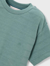 T´shirt estruturada Alga (Verde Tropa)  para Menino - Mayoral