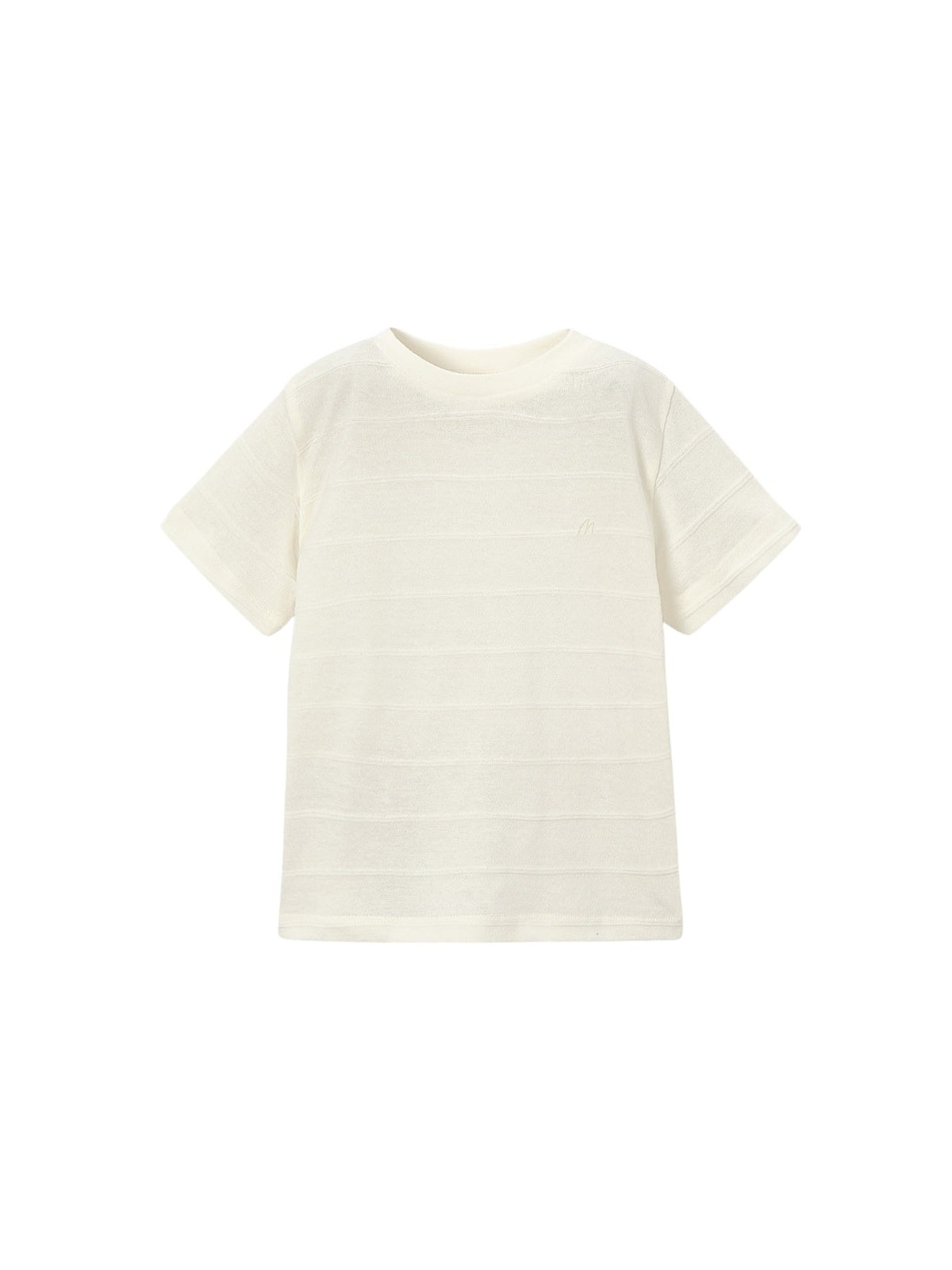 T´shirt estruturada Nata (Creme / Pérola)  para Menino - Mayoral