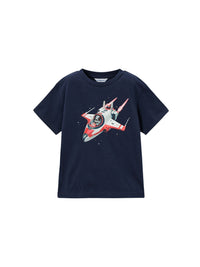 T´shirt nave Marinho (Marinho)  para Menino - Mayoral