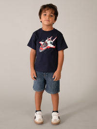 T´shirt nave Marinho (Marinho)  para Menino - Mayoral