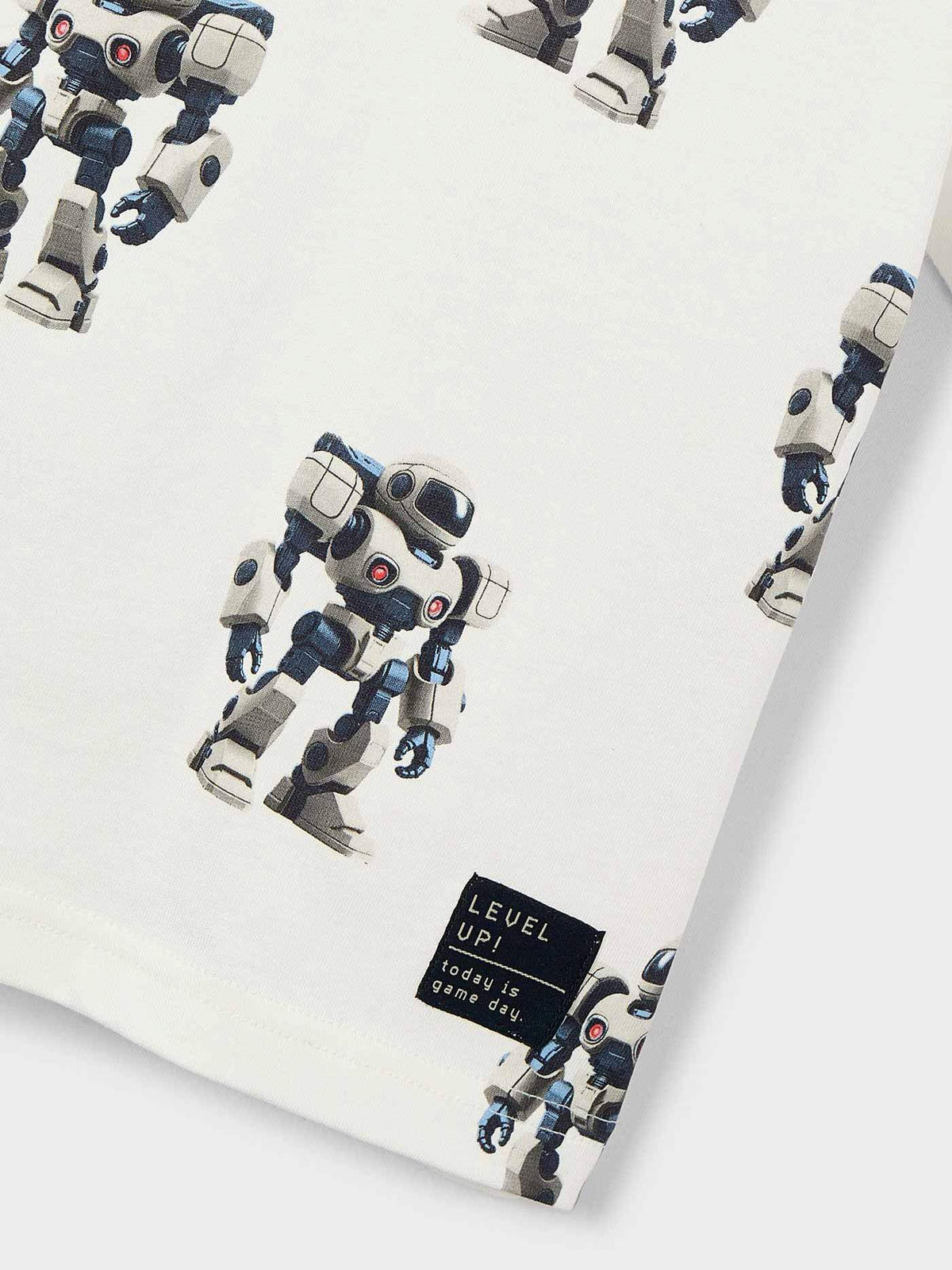 Camiseta estampada Robots (Branco)  para Menino - Mayoral