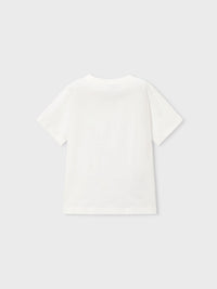 Camiseta m/curta ilusão Branco (Branco)  para Menino - Mayoral