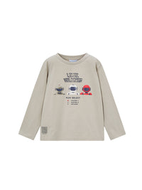 Camisola robots Pedra (Cinza Claro)  para Menino - Mayoral