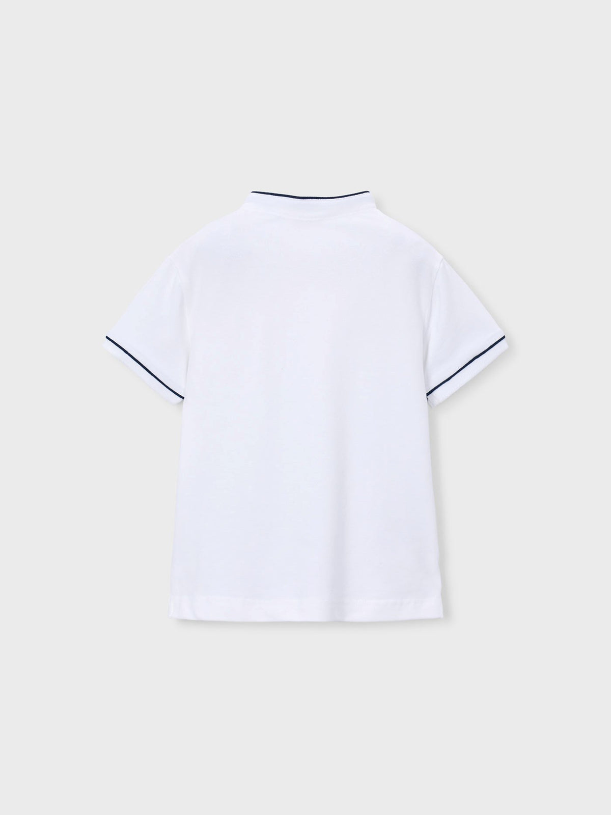 Polo m/curta gola mao Branco (Branco)  para Menino - Mayoral