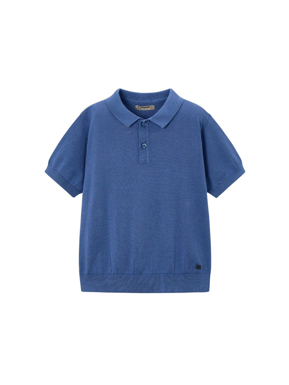 Polo m/curta tricô Índigo (Azul)  para Menino - Mayoral