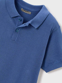 Polo m/curta tricô Índigo (Azul)  para Menino - Mayoral