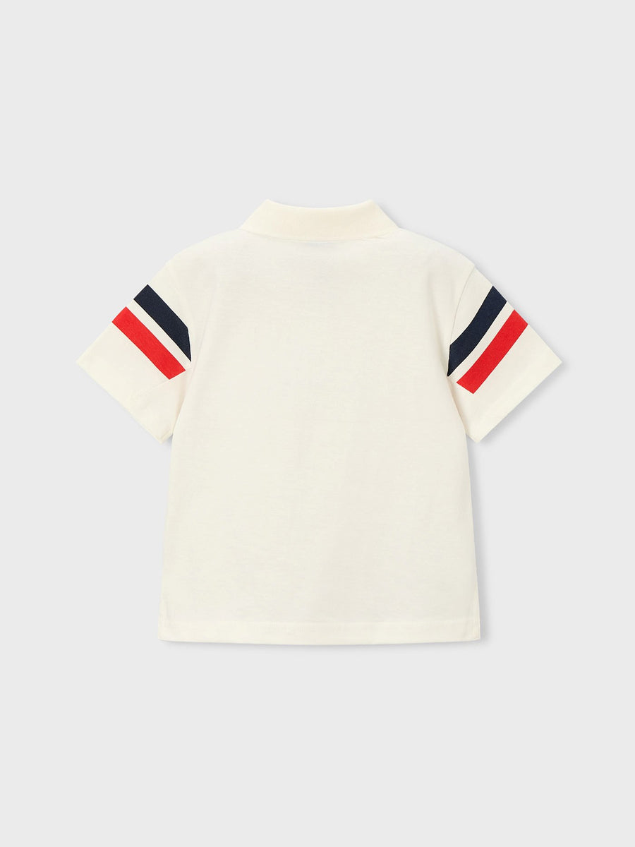 Polo m/curta Nata-tomat (Vermelho)  para Menino - Mayoral