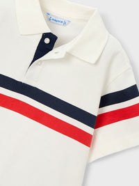 Polo m/curta Nata-tomat (Vermelho)  para Menino - Mayoral