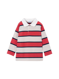 Polo m/comp. riscas Tomate (Vermelho)  para Menino - Mayoral