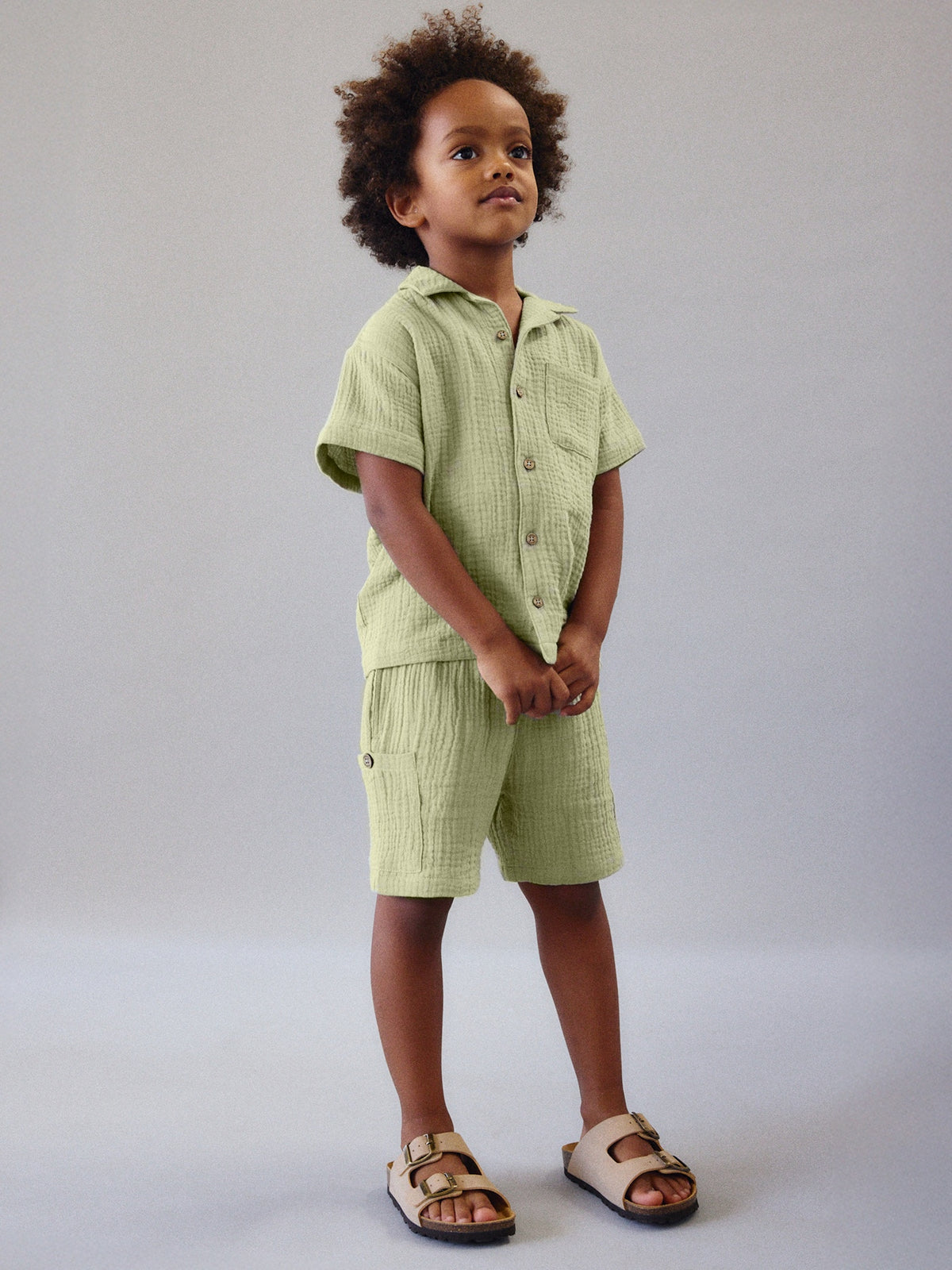 Camisa m/c bambula Bambu (Verde Alface)  para Menino - Mayoral