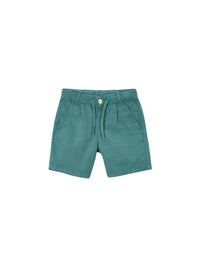 Bermuda linho relaxed Alga (Verde Tropa)  para Menino - Mayoral