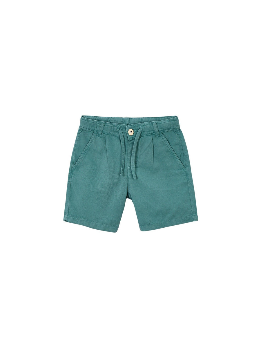Bermuda linho relaxed Alga (Verde Tropa)  para Menino - Mayoral