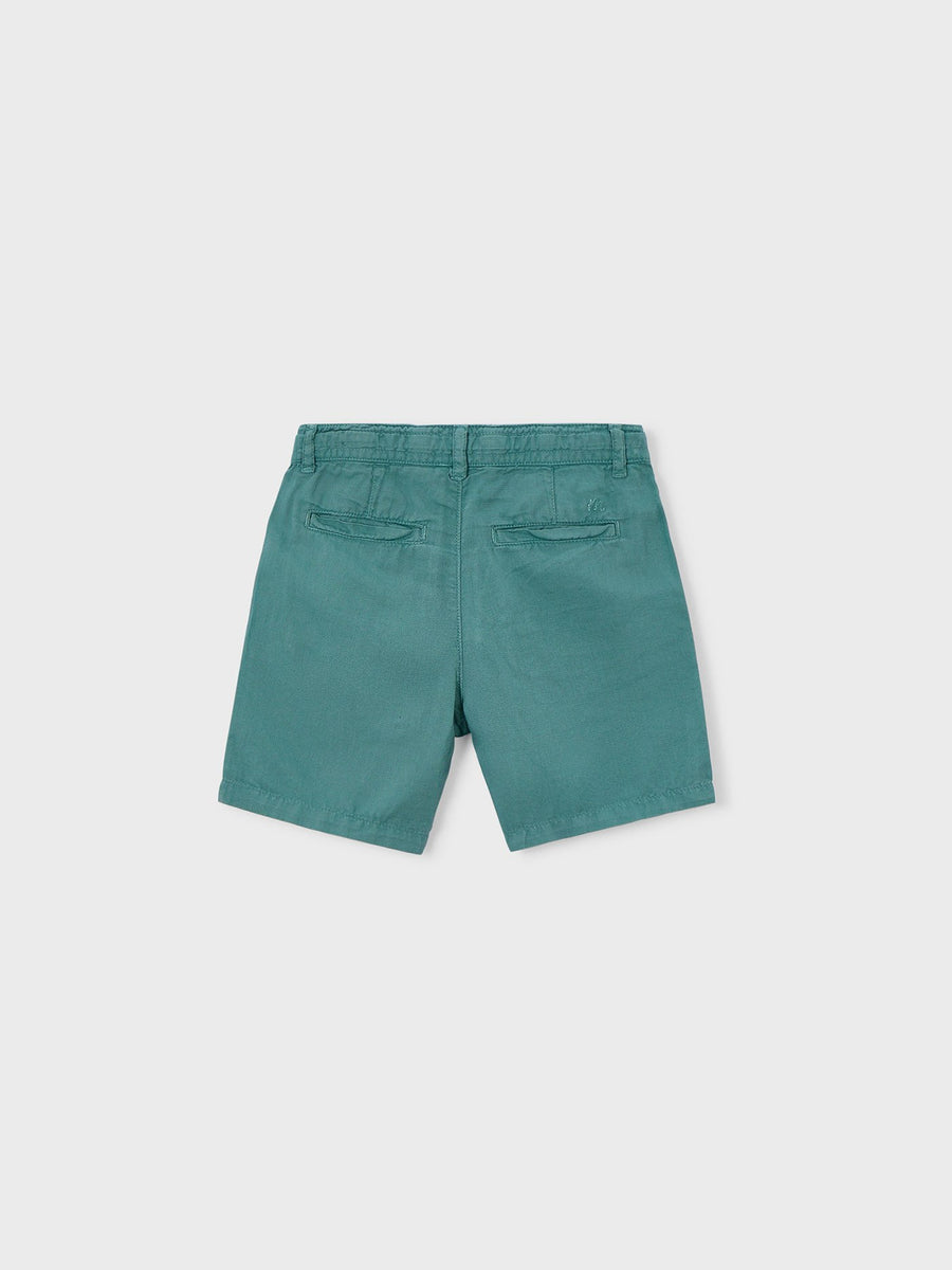 Bermuda linho relaxed Alga (Verde Tropa)  para Menino - Mayoral
