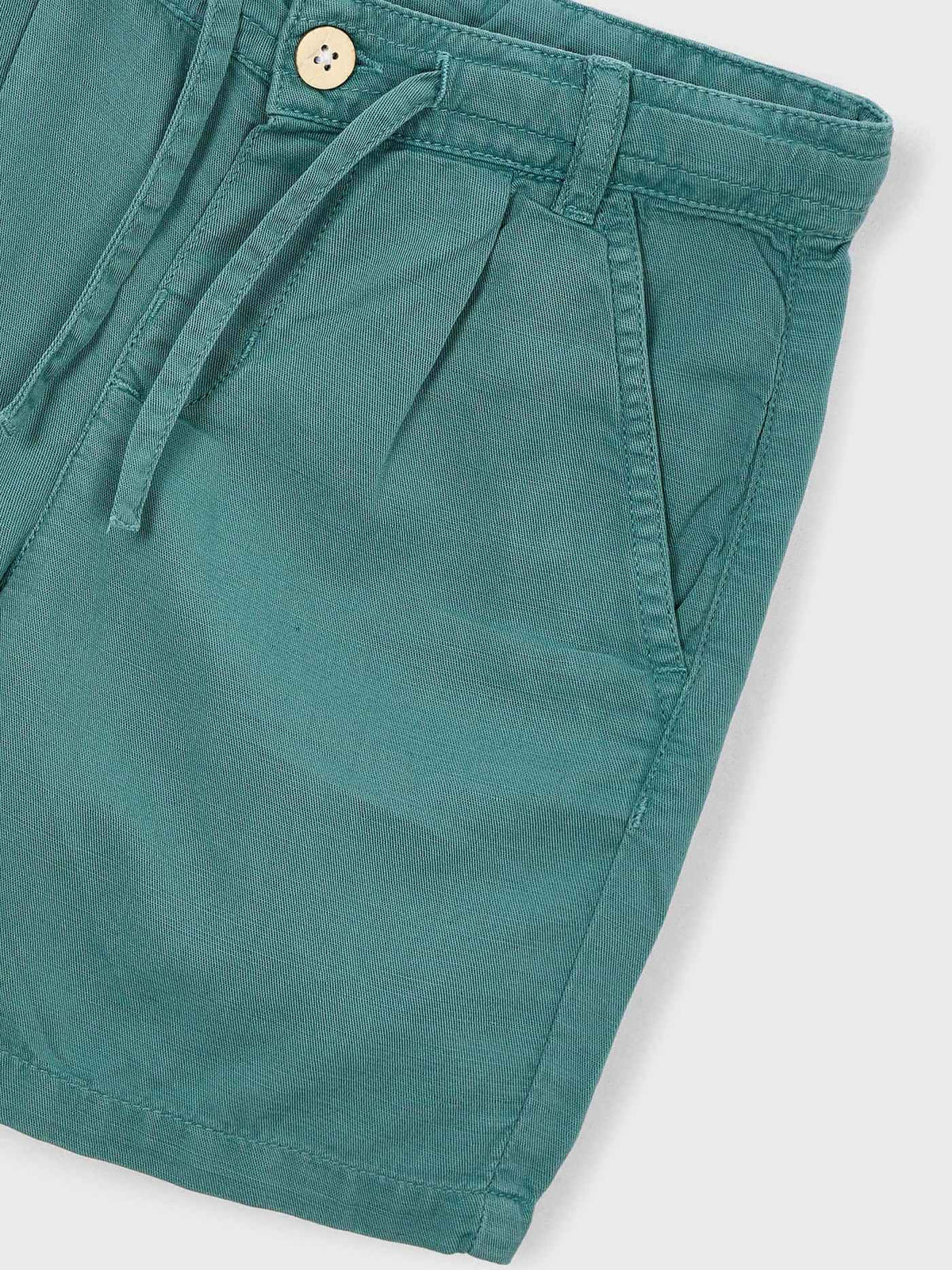 Bermuda linho relaxed Alga (Verde Tropa)  para Menino - Mayoral