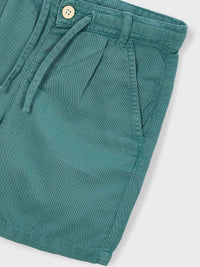 Bermuda linho relaxed Alga (Verde Tropa)  para Menino - Mayoral